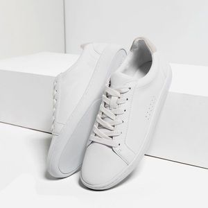 All White Zara Sneakers
